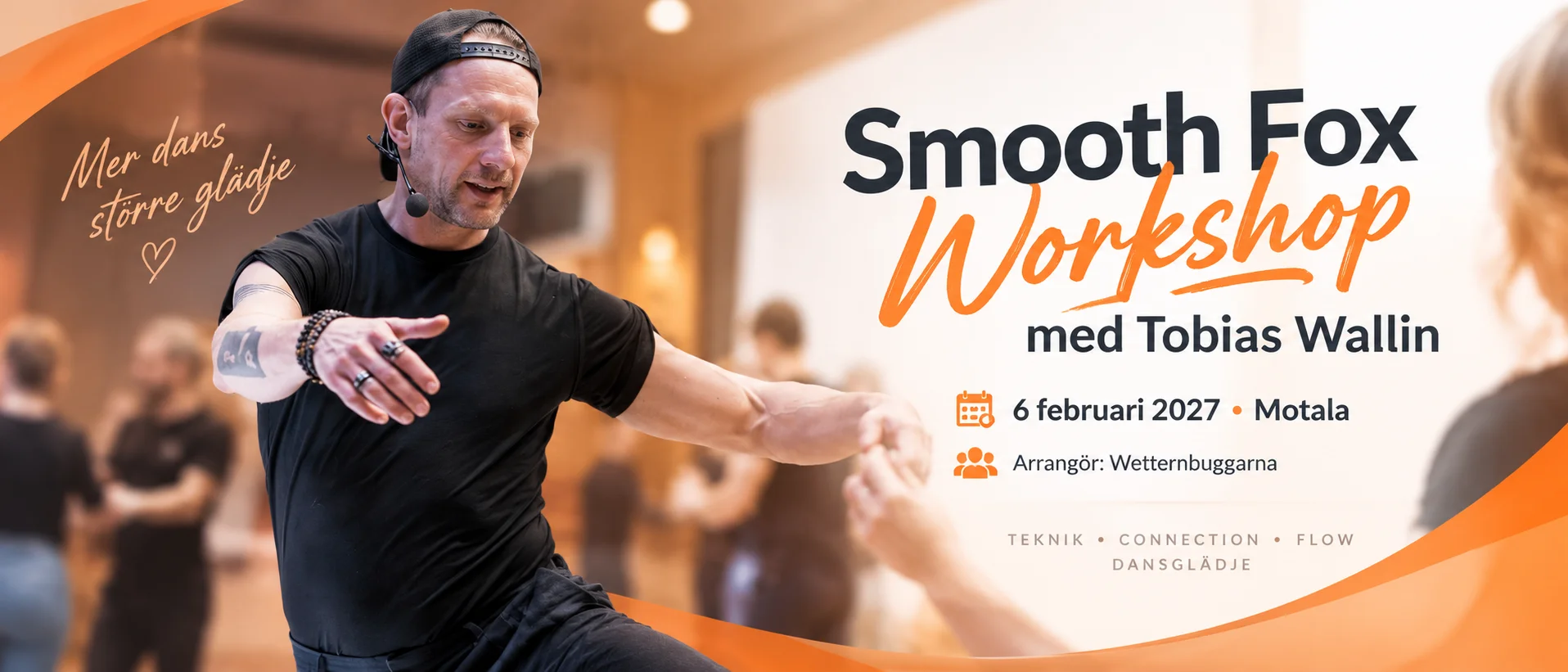 Smooth Fox-workshop med Tobias Wallin i Motala